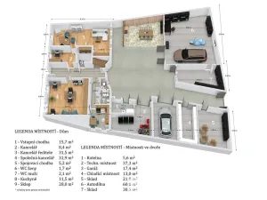 Prodej rodinného domu, Cetkovice, Velká Strana, 464 m2