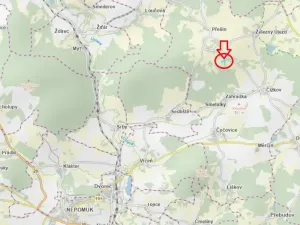 Prodej lesa, Čížkov, 10503 m2