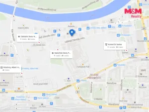 Prodej bytu 2+1, Pardubice - Zelené Předměstí, nábřeží Závodu míru, 54 m2