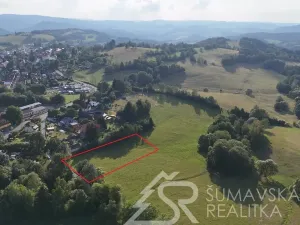 Prodej pozemku, Kašperské Hory, Vimperská, 2848 m2