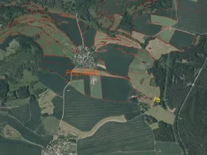 Prodej pozemku, Krsy - Polínka, 2400 m2