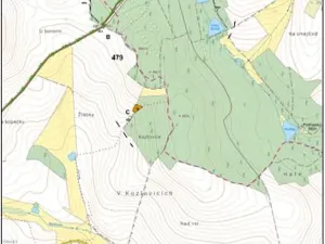 Prodej lesa, Smilovy Hory, 1726 m2