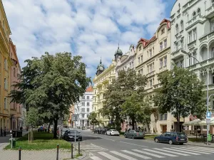Pronájem bytu 1+kk, Praha - Vršovice, Kodaňská, 33 m2
