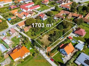Prodej pozemku pro bydlení, Strážkovice, 1703 m2