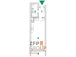 Prodej bytu 1+kk, Mladá Boleslav, 33 m2