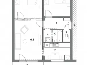 Prodej bytu 2+1, Ostrava, Gajdošova, 78 m2