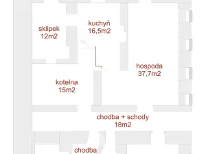 Prodej ubytování, Rohozná, 372 m2
