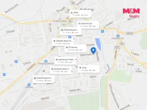 Prodej bytu 2+1, Podbořany, Palackého, 51 m2