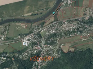Prodej pozemku, Všenory, 672 m2