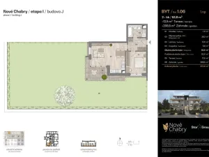 Prodej bytu 2+kk, Praha - Dolní Chabry, Libochovická, 53 m2