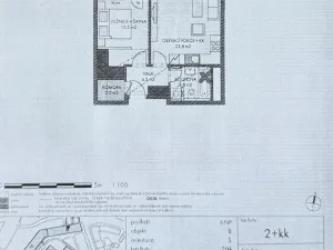 Prodej bytu 2+kk, Praha - Holešovice, U Pergamenky, 56 m2