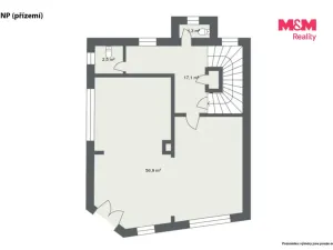 Prodej obchodního prostoru, Kynšperk nad Ohří, Jana Nerudy, 206 m2