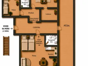 Prodej bytu 4+kk, Ostrava - Mariánské Hory, Nivnická, 83 m2