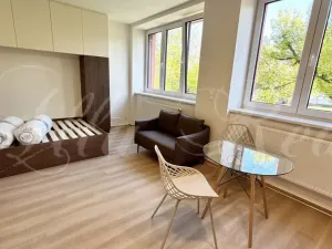 Pronájem bytu 1+kk, Brno - Štýřice, Sovinec, 30 m2