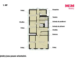 Pronájem rodinného domu, Jesenice, Plzeňská, 214 m2