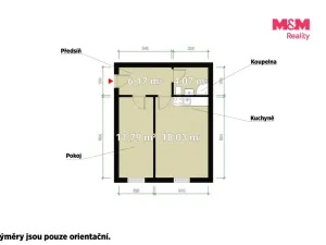 Pronájem bytu 2+kk, Sušice - Sušice II, V Drahelinkách, 40 m2
