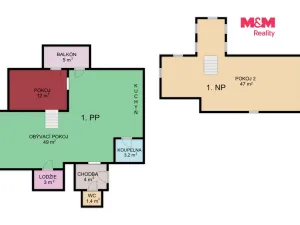 Prodej bytu 3+kk, Herálec, 96 m2
