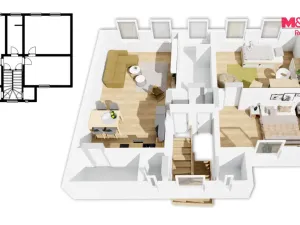 Prodej bytu 3+kk, Úpice, Svornosti, 170 m2