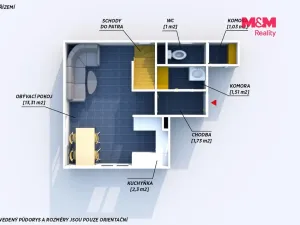 Prodej chaty, Dobřany - Šlovice, 42 m2