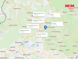 Prodej pozemku pro bydlení, Velké Chvojno - Žďár, 1025 m2