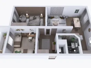 Prodej bytu 3+1, Břidličná, Dlouhá, 75 m2