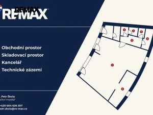 Pronájem obchodního prostoru, Praha - Stodůlky, Zázvorkova, 77 m2