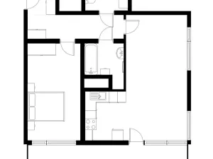 Pronájem bytu 2+kk, Praha - Háje, Jurkovičova, 59 m2