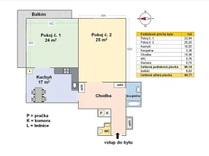 Pronájem bytu 2+1, Praha - Holešovice, U měšťanského pivovaru, 86 m2