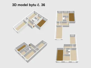 Prodej bytu 3+1, Milovice, Lesní, 112 m2