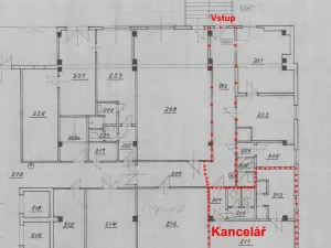 Pronájem kanceláře, Chomutov, Školní pěšina, 100 m2
