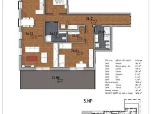 Prodej bytu 4+kk, Kladno, Vrchlického, 148 m2