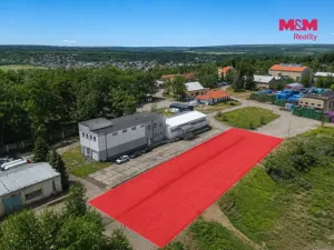 Pronájem komerčního pozemku, Libušín, Důl Max, 1000 m2