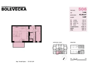 Pronájem bytu 1+kk, Plzeň, Pod Záhorskem, 447 m2