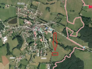 Prodej pozemku pro bydlení, Stachy, 2388 m2