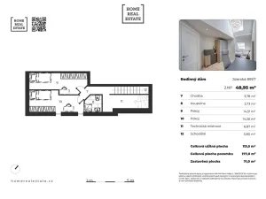 Prodej bytu 4+kk, Praha - Čakovice, Jizerská, 114 m2