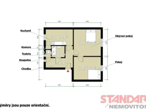 Prodej bytu 2+1, Klatovy, Koldinova, 55 m2