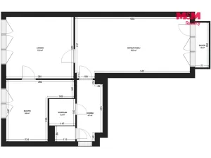 Prodej bytu 2+1, Varnsdorf, Legií, 56 m2