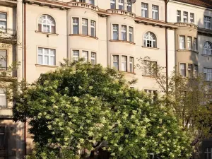 Pronájem atypického bytu, Praha - Smíchov, Hořejší nábřeží, 56 m2