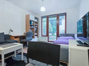 Pronájem bytu 1+kk, Praha - Smíchov, Na Neklance, 29 m2