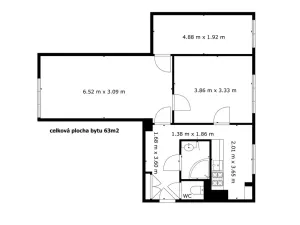 Prodej bytu 3+1, Králíky, V Bytovkách, 65 m2