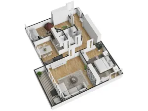 Prodej bytu 3+1, Brno, Čejkovická, 77 m2