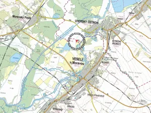 Prodej lesa, Veselí nad Moravou, 6378 m2