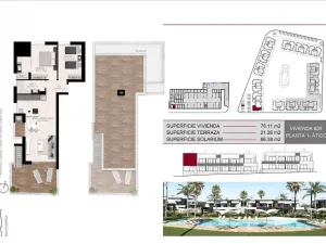 Prodej rodinného domu, Ciudad Quesada, Alicante, Španělsko, 78 m2