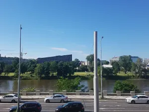 Pronájem bytu 1+1, Praha - Holešovice, Bubenské nábřeží, 40 m2