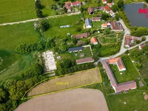 Prodej pozemku pro bydlení, Albrechtice nad Vltavou - Údraž, 2590 m2