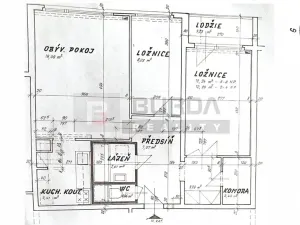 Prodej bytu 3+kk, Praha - Chodov, Michnova, 61 m2