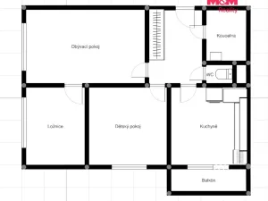 Pronájem bytu 3+1, Ostrava - Poruba, Francouzská, 72 m2