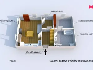 Prodej rodinného domu, Staré Sedlo, Sokolovská, 200 m2