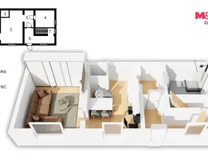 Prodej rodinného domu, Trusnov, 70 m2