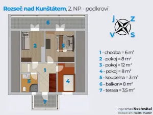 Prodej rodinného domu, Rozseč nad Kunštátem, 94 m2
